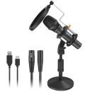 MAONO HD300T/ HD300 Series USB/XLR Cardioid Dynamic Microphone- Ideal For Home Studio, Vocal, Podcast, Singing- Mute Function, Volume Adjustment Function XLR Microphone & USB Microphone  2 Reviews Pro