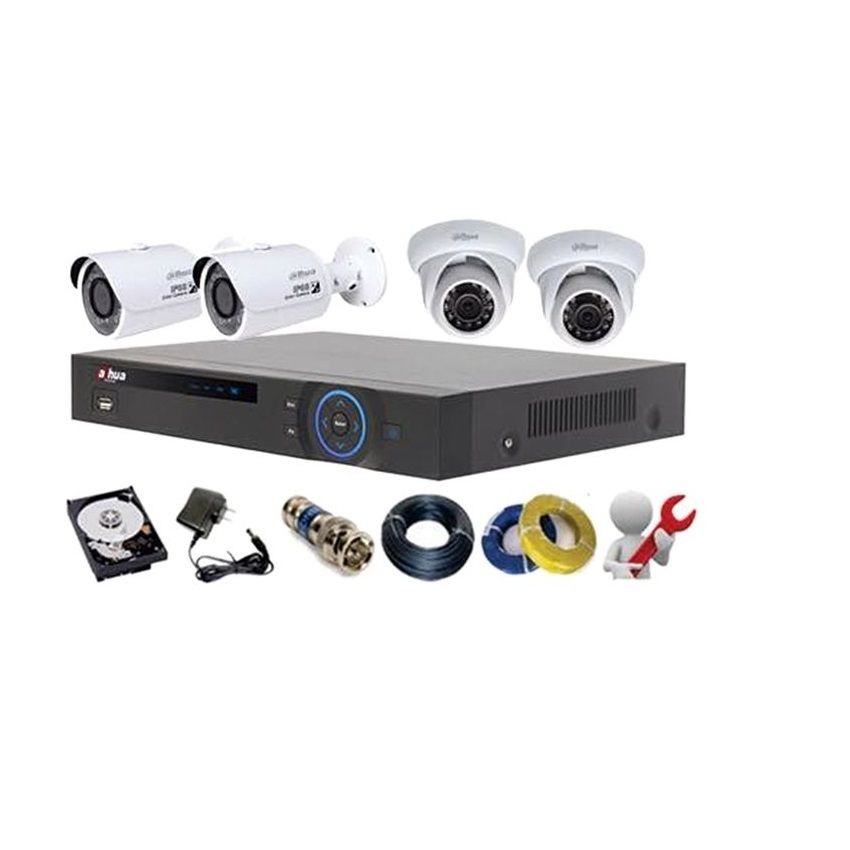 Dahua 1.3 HD 4 Channel Hikvision Camera  Product ID 106572
