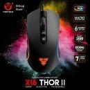 Fantech Thor II X16 6 Button RGB USB Gaming Mouse Black  Product ID 1013544