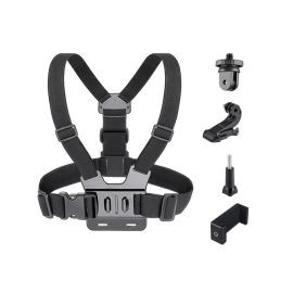 Chest Mount Harness For Action Cameras And Mobile Phone