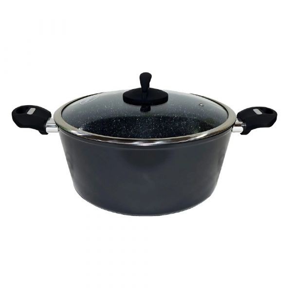 Novena 24cm Deluxe Marble Casserole NNT-05  Product ID 1009014