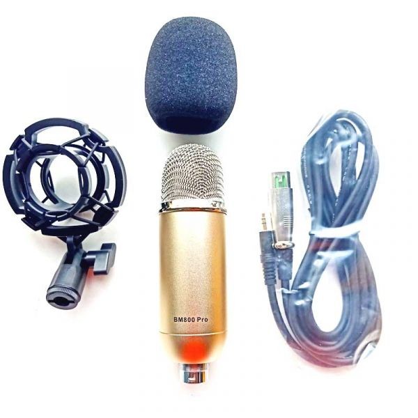 BM800 Pro Condenser Microphone For YouTube Studio  Product ID 1007884