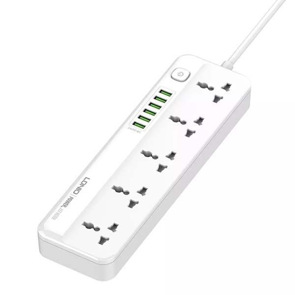 LDNIO SC5614 Power Strip 5 AC Outlets And 6 USB Charging Ports  Product ID 1014067