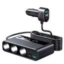 Joyroom JR-CL06 154W Car Charger Adapter With 3 Sockets & 6 Ports  Product ID 1013734