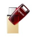 APACER 64GB AH180 USB 3.1 TYPE-C Dual Interface Pendrive- Red Color  Product ID 1014518