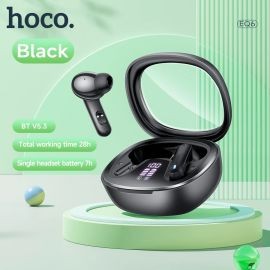 Hoco EQ6 TWS Wireless Earphones – Purple Color