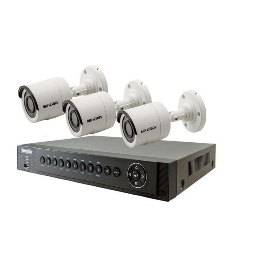 Hikvision CCTV Camera Package 3 Pcs - White  Product ID 106553      Skip to the end of the images gallery