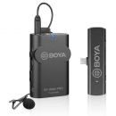 BOYA BY-WM4 PRO-K5 Digital Wireless Omni Lavalier Microphone System For USB-C Devices (2.4 GHz)  Product ID 1009080