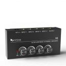 FIFINE N5 Four-Channel Line Mixer With Individual Volume Controls  Product ID 1010661